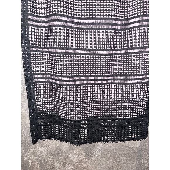 LK Bennett Maddox Professional Wednesday Dark Academia Office Lace Pencil Skirt - Picture 3 of 11